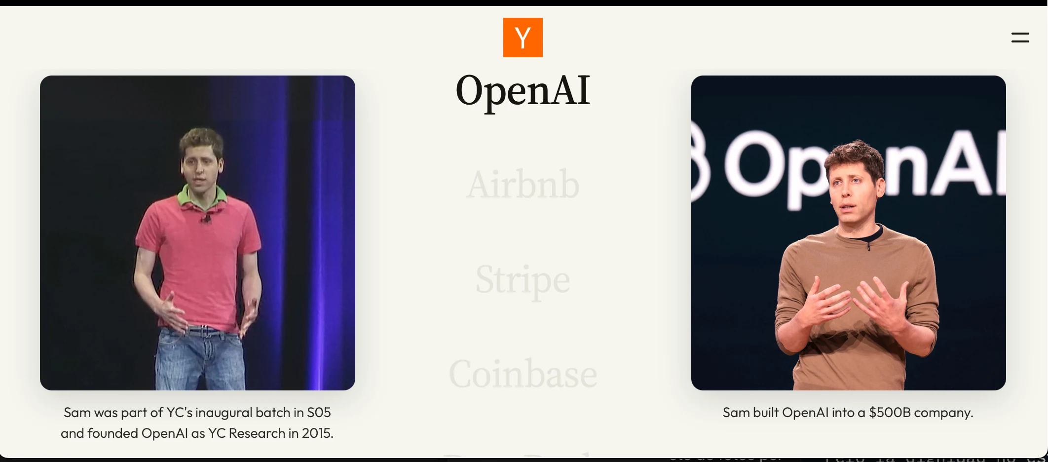 Desde 2005, Y Combinator ha financiado más de 5,000 empresas, hoy valoradas en conjunto en US$1.3 billones. Aquí, uno de sus alumnos —y luego su maestro estrella—: Sam Altman. ¿Cómo podemos invertir en los jóvenes y hacer un Y Combinator a la dominicana?